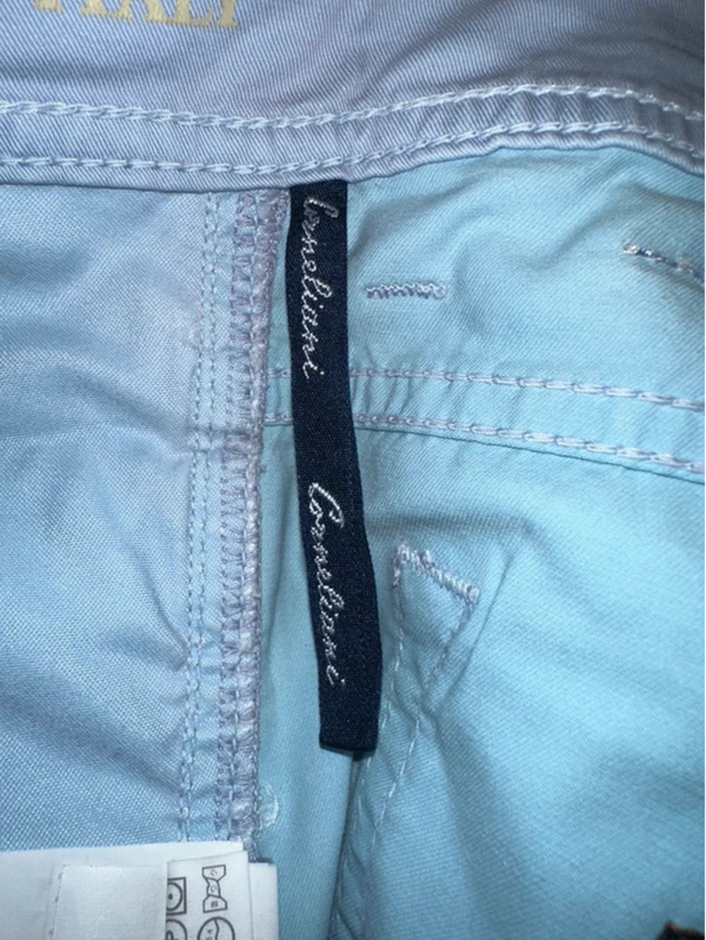 Corneliani ID Luxury Denim Trousers Italian Mens Pants 35 - Picture 13 of 16